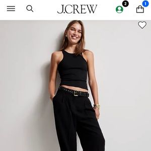 JCrew Favorite Tank Top in Vintage Rib